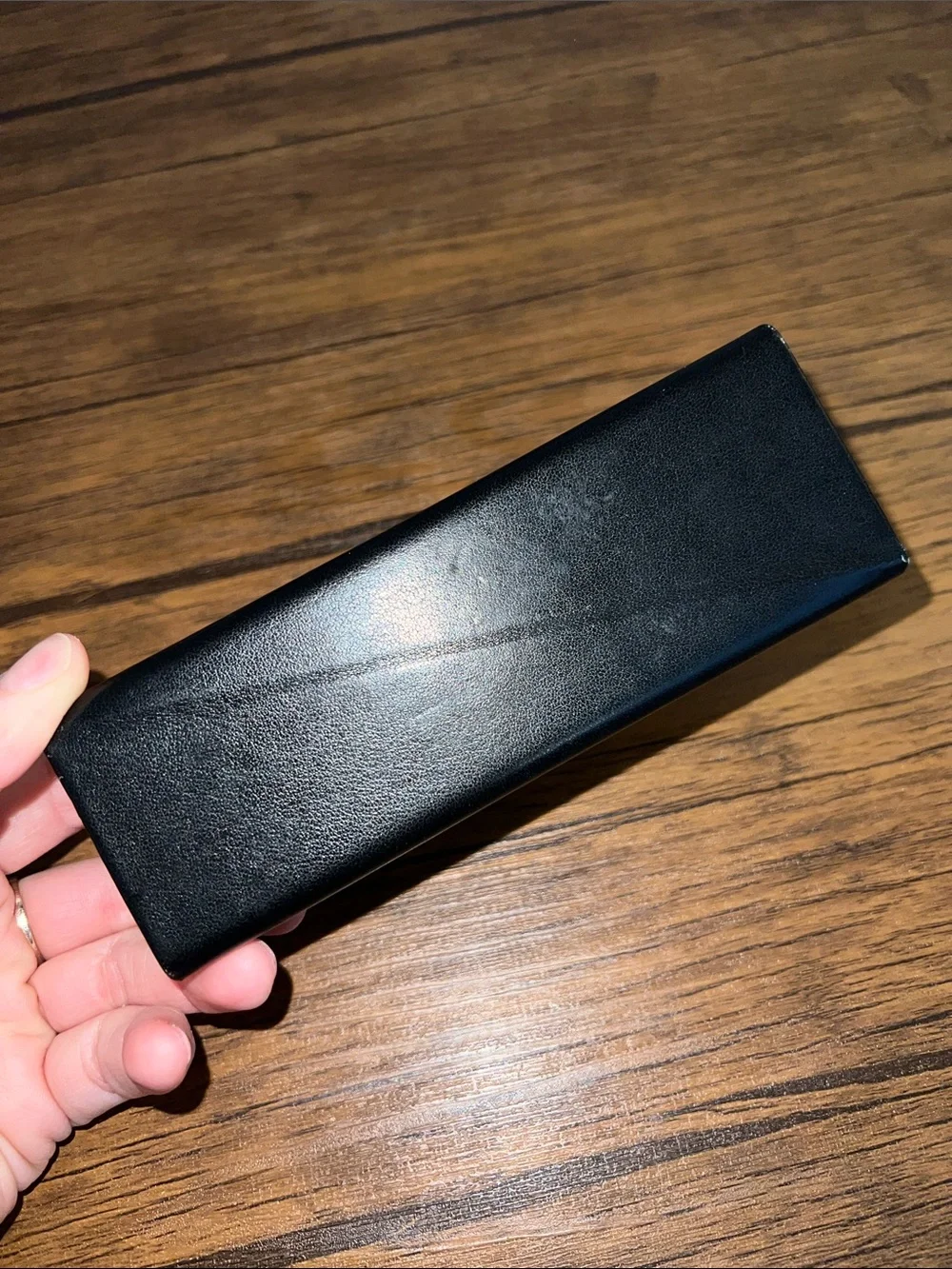 Fendi Black Leather Eyewear Case- OS - Picture 3 of 4